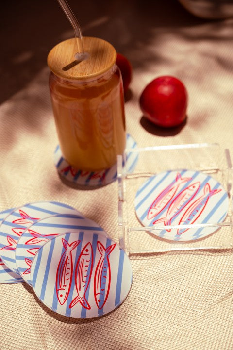 Red Fish Coasters