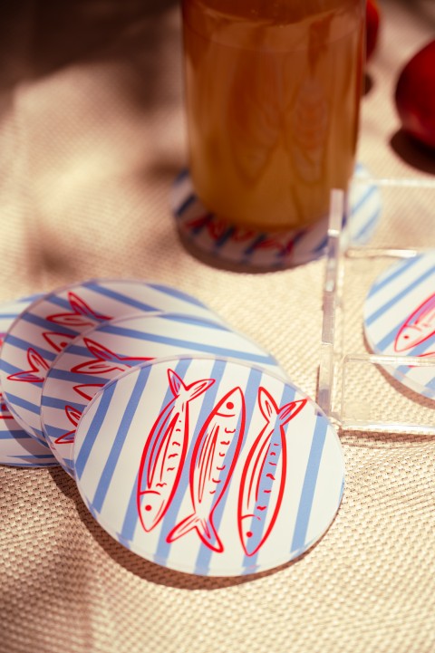 Red Fish Coasters